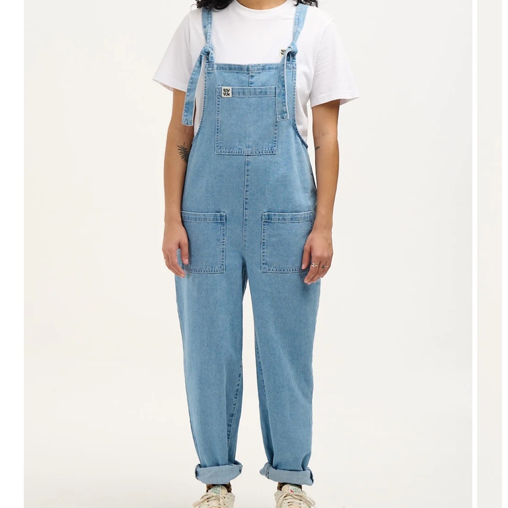New with tag Original Dungaree: ORGANIC DENIM - Light Wash Blue
